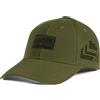ACE Schakal Basecap - Cappellino da Baseball tattico da Uomo - Sportivo, Leggero, Resistente e Traspirante - Olivo II - M-L