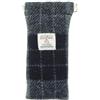 Glen Appin Harris - Custodia per occhiali in tweed, Colore 95 Grigio a quadri, Etichettalia unica