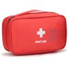 VINATO Kit di Primo Soccorso, Vuota Borsa di Pronto Soccorso, Porta Medicine da Viaggio, Borsa Medica Portatile, Pacchetto di Medicina per Emergenze a Casa Viaggio Ufficio Auto all'Aperto (Rosso)
