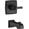 Delta Faucet T14164-BL Ashlyn Monitor 14 Series Trim Only Tub Only, Matte Black
