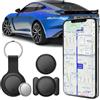 Gikuefy Localizzatore Gps Magnetico Per Auto,Localizzatore Gps 2026 Senza Abbonamento,Localizzatore Per Auto(Compatibile Con Ios E Android), Adatto Per Veicoli,Motociclette,Localizzatore Intelligente-Nero
