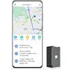 wanwaytech Localizzatore GPS per auto, moto, standby 90 giorni 6000mAh, allarme antifurto, localizzazione globale in tempo reale - Scheda SIM gratuita, app inclusa, abbonamento richiesto