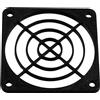 Aerzetix - Set di 4 Griglie per Ventola 60x60 mm in plastica per Computer PC stampanti dispositivi audiovisivi proiettori multimediali | Colore Nero