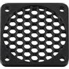Aerzetix Set di 4 Griglie per Ventola 50x50 mm in plastica Colore Nero