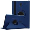 KATUMO Cover per Samsung Galaxy Tab A 10.5 Pollici 2018 Ultra Sottile Smart 360° Angoli di Visione Multipla Nuova Smart Pelle PU Custodia per SM T590/T595/T597 (Blu2)