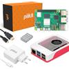 PiiKit Starter Kit per Raspberry Pi 5 4 GB - Essential Edition | Alimentatore 27 W | Case con Ventola Integrata e Dissipatore di Calore | Cavo Micro-HDMI 4K 60 Hz