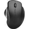 Uiosmuph G09 Mouse Wireless Bluetooth, BT5.1+2.4G Ricaricabile Mouse Senza Fili, Silenzioso Mouse Senza Fili per Laptop/MacBook/Android/PC/Mac, Nero