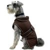 HugglePets Arctic Armour Dog Coat Chocolate X Large
