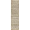 HAMID - Tappeto Giralda di Juta 100% Fibra di Iuta Naturale, Tappeti di Iuta Tappeto Morbido e Alta Resistenza, Tessuto a Mano, Soggiorno, Sala da Pranzo, Camera da Letto Tappet, Bianco (300x80cm)