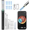 AZHE Pulizia Orecchie Otoscopio 1920P WiFi 6 LED Pulitore IP67 iOS/Android