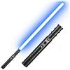 MINENICE Spada laser con effetto sonoro RGB 7 colori intercambiabili FX spada laser lunga 63 cm ricaricabile portatile spada laser giocattolo con impugnatura in metallo per bambini adulti festa in maschera