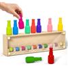 Uping Giochi da Tavolo Giochi di Societa per Bambini Adulti, Gioco in Legno Abbinamento Colori Regalo Bambini 6 Anni in su