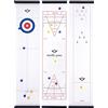 Engelhart - 340505 - Scatola Gioco 3 in 1: Curling, Shuffleboard e Bowling - Dimensioni 120 x 28 cm