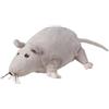 Ikea Gosig Ratta - Peluche a forma di topo grigio, lunghezza 23 cm