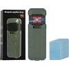 vsshe antizanzare elettrico portatile, 3-in-1 Upgrade Repellente elettrico per zanzare con lanterna da campeggio, repellente per zanzare per esterni, batteria ricaricabile 9000mAh per Esterno,Interno