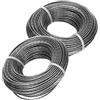 MAOZHOU Bobina di filo di ricambio per decespugliatore, 2 pezzi, 24 m, F016800462, bobina di nylon per tagliaerba Bosch ART
