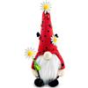 Ourdort Gnomo coccinella, Decorazione coccinella primaverile, Decorazione primaverile carina, Bambola nana peluche senza volto fatta a mano, Decorazione primaverile, per la casa, la cucina