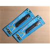 OLFA 448498 - Set di 2 coltelli da lavoro CK-2, lama da taglio da 20 mm, manico in acciaio INOX, confezione doppia