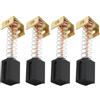 Create idea 2 Paia Di Spazzole Di Carbone Per Smerigliatrici Angolari N598820 Compatibile Con Black & Decker BEG010 BDAG71 5x6,5x10,5 Mm