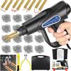 UCAMP Plastica Saldatrice,Saldatore per Plastica 80W,Plastica Saldatrice Kit,con 6 tipi 900 pezzi chiodo di saldatura,Saldatrice Plastica per paraurti auto/ricambi auto/kayak/canoa