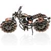 OTOTEC Retro Vintage In Metallo Moto Motocicletta Tono Bronzo Realizzato A Mano Modello In Metallo Fatto A Mano Ornamento Ruota Dentata Sculture Artistiche Regalo Da Collezione