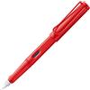 LAMY Safari - Penna stilografica moderna 020 in plastica resistente, con manico ergonomico e molla in acciaio, larghezza punto EF, cartuccia d'inchiostro Lamy T 10, colore: Blu