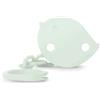 Suavinex, Chupetero, Cadena Chupete Bebé, Sujeta - Clip con Pinza, Placa con Forma de Pajarito. Para Bebés +0 Meses, Apto Recién Nacido, Birdies Verde