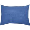 Origin Federa stampata in bambù, motivo: Camille, 50 x 70 cm, Origin, blu navy