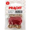 Pracht Creatives Hobby 1694-10247 Micro macramè, filato di poliestere cerato, 1 mm, colore rosso, lunghezza circa 10 m, ideale per progetti di bricolage, creazione di gioielli e decorazioni