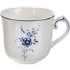 Villeroy & Boch Vieux Luxembourg Tazzina da caffè, 100 ml, Altezza: 5,8 cm, Porcellana Premium, Bianco/Blu
