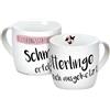 GEDALABELS Tazza farfalle 300 ml