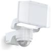 Steinel Faretto da esterno XLED PRO Expanse SC bianco, sensore di movimento 240°/12 m, Bluetooth Mesh, pannello LED orientabile, 3000K, IP54