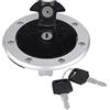 Aramox Tappo serbatoio carburante, coperchio tappo serbatoio carburante auto con 2 chiavi per ZXR750 ZX-11 ZZR1100 ZX1100 GPZ1100