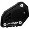 MotHeart Robusta Estensione Cavalletto Laterale per 390 Adventure 2019-2024 Accessori Supporto Motocicletta Supporto per Cavalletto Pedana di Supporto Kickstand Piatto di Sicurezza (Nero)