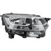 LONGLING Faro anteriore Faretto Anteriore Destro con Motore per Citroen Berlingo 2018-2024 Fiat Doblo 2022-2024