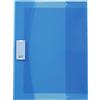 Viquel Strong Cover - Custodia rigida in plastica blu 24 x 2, colore: blu di alta qualità, retro rinforzato, con alette segnalibri