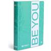 BE YOU - Diario Scuola Floreal 2025/2026, 12 Mesi, 09/25-08/26, Agenda Scolastica con Sticker e Sovracopertina Trasparente, Formato 12,5 x 16,5 cm, Per Ragazzi e Ragazze di Superiori e Medie