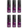 Syoss Root Retouch Colorazione Temporanea Spray Nero 120ml, Ritocco capelli bianchi e ricrescita capelli resistente a pioggia e sudore, Fino a 240 applicazioni (Confezione da 6)