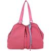 Fritzi aus Preussen Fritzi Donny Shopper in tela da donna Festival City vegan mix di cotone intrecciato ciondolo magnetico 32 x 43 x 15 cm - rosa, verde, rosa, beige, verde