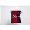 AZ FLAG Ghirlanda 6 Metri 20 Bandiere Provincia Del Lyonnais 21x15cm, Bandiera Di Lione - Francia 15 x 21 cm - Festone Bandierine