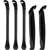 REBECCAHOWARD Set di 3 Leve per Pneumatici in Metallo, Leva Gomme Bicicletta, Levagomme Bici, Leve Smontagomme Bici, Stabile, Strumenti di Riparazione Pneumatici per Bici, con 2 Leva Gomme plastica