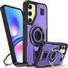 Tuvror Cover per Samsung Galaxy S24 FE con Supporto. [Anello rotante a 360° e Supporto]. Cover protettiva antiurto per Samsung S24FE 5G, Viola