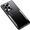 ESTH® Custodia per Oppo Find X3 | Find X3 Pro Cover in Alluminio & Silicone [Design Meccanica Durevole] Protezione da Cadute e Urti, Cover per Oppo Find X3 | Find X3 Pro, Argento