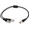 The Lord of the Tools Cavo Splitter Coassiale BNC Y Cavo Adattatore BNC Femmina A Doppio BNC Maschio Per Modem Radio Telecamera Lunghezza Totale 40cm Splitter BNC 2 In 1 Out Cavo Coassiale Jumper