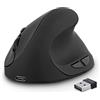T'nB Tnb TNB Ergo Line Mini Mouse Wireless Ergonomico Verticale Ricaricabile Nero