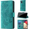 CaseGla Cover per Samsung Galaxy A02s, Turchese | Blocco RFID, Portafoglio Pelle PU, Flip Libro, Porta Carte, Magnetica Libretto, Antiurto Protezione Completa