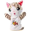 LOMTRATS Marionette a Mano con Animali per Bambini,Il Bambino Include Lupo Leone ecc.Bocche Aperte Mobili,Perfette per Raccontare storie,Insegnare,Scuola Materna,Regali di Compleanno