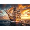 Yunlus Puzzle per adulti 1000 pezzi Impossibile Difficile Difficile Puzzle impegnativo per adulti Puzzle 1000 pezzi Esplora la barca a vela puzzle 1000 pezzi 70 x 50 cm