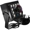 Svpro Fotocamera USB da 1080P per computer con visione diurna e notturna da 2 MP, commutazione automatica a infrarossi per tutto il giorno, foto USB 2.0, scheda webcam OV2710 con LED IR per Windows
