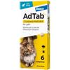 ELANCO ADTAB GATTI 6 COMPRESSE MASTICABILI 2-8 KG 48 MG AZZURRO